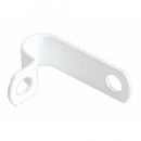 White AP P Style Wrap Around Clips